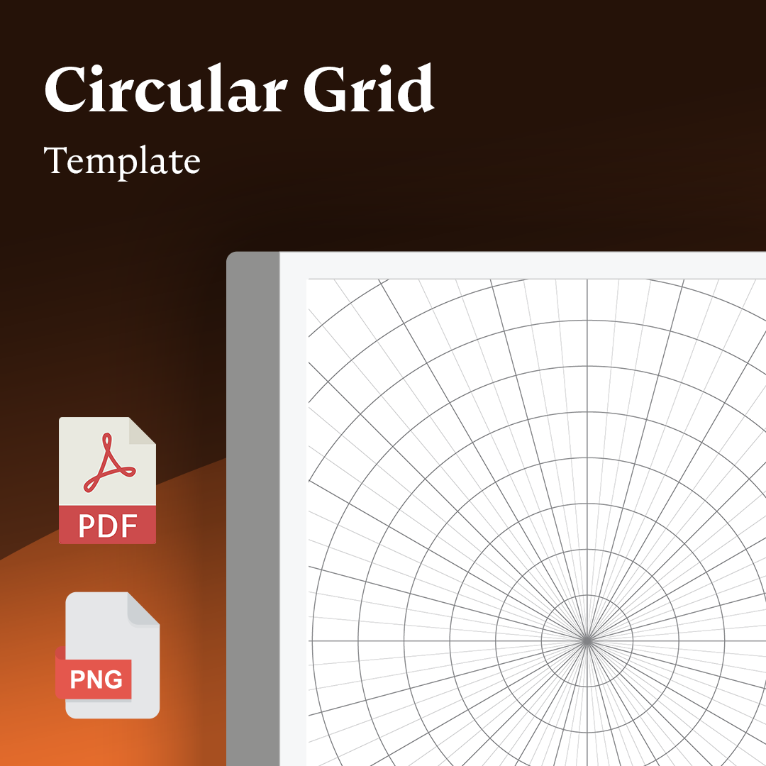 Circular Grid Template