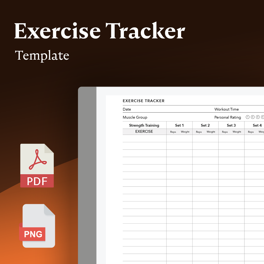 excel workout templates