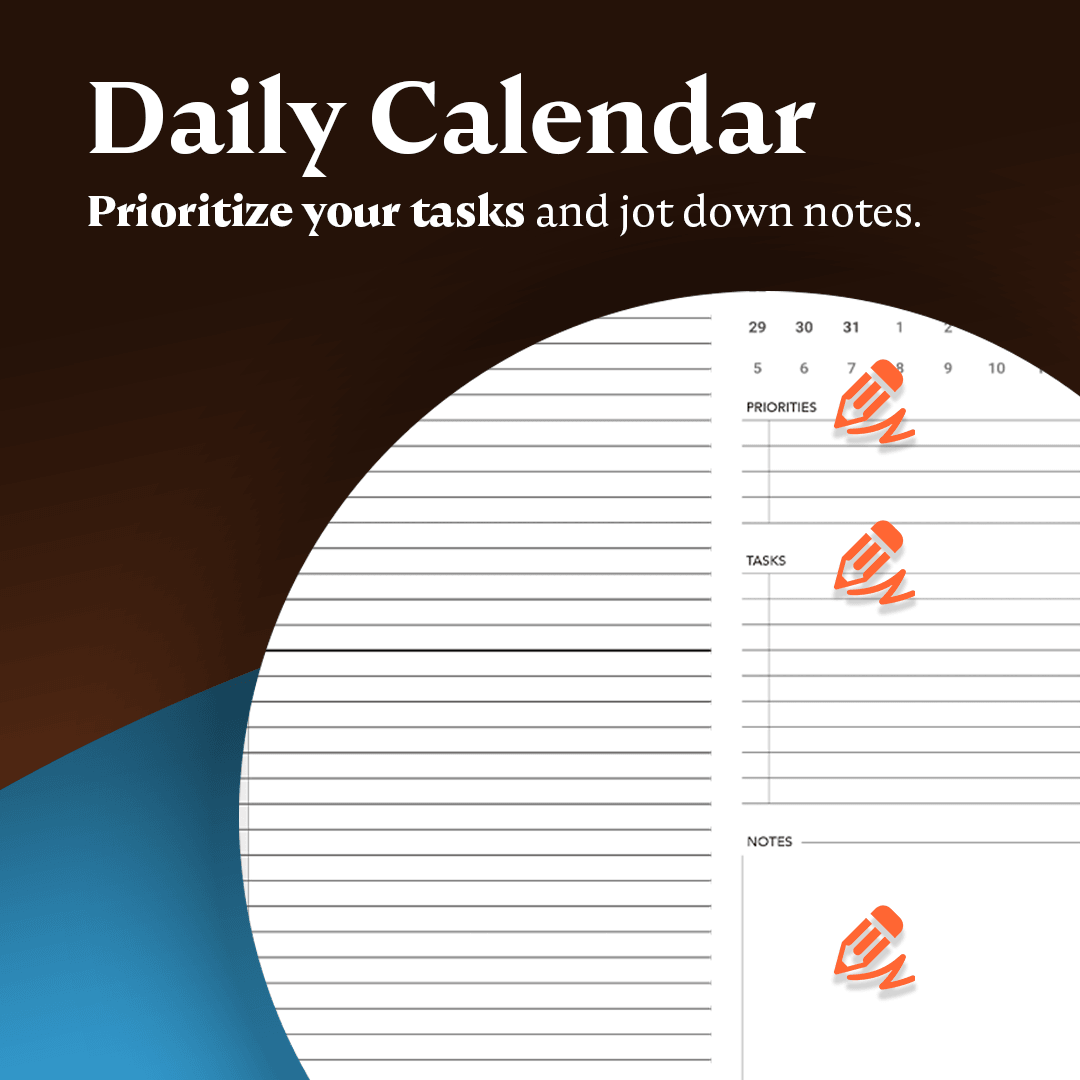 2023 Daily Calendar - Einkpads - reMarkable Templates