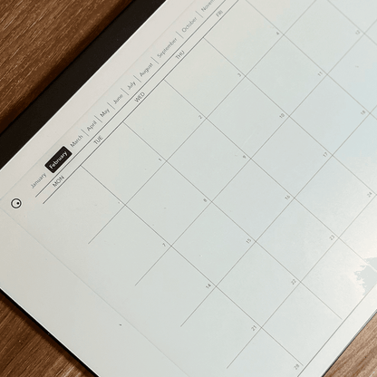 2024 Landscape Calendar - Einkpads - reMarkable Templates