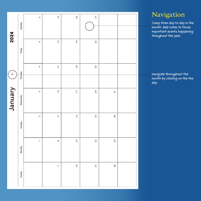 2024 Journal Calendar