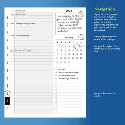 2024 Journal Calendar