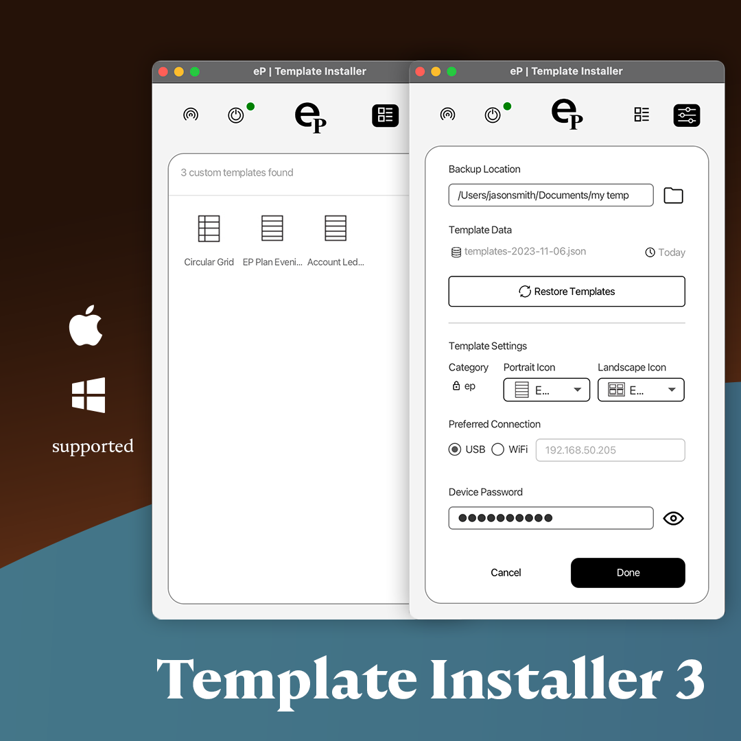 reMarkable Template Installer Install Custom Templates and prevent